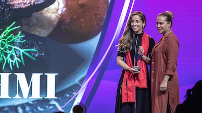 Tala Bashmi of Bahrain's Fusions by Tala was named Best Female Chef.