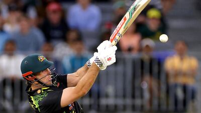 Australia's Mitchell Marsh on his way to 36. EPA