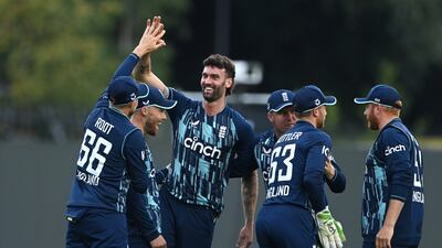 Left-arm quick Reece Topley continued his great form in white-ball cricket. Getty