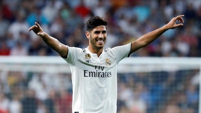 Marco Asensio was the match-winner for Real Madrid against Espanyol. EPA