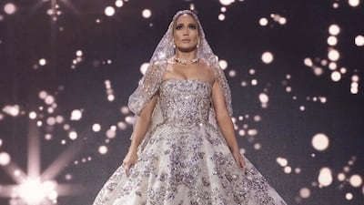 Lopez also wore Zuhair Murad for the 2022 film, 'Marry Me'. Photo: Universal Pictures
