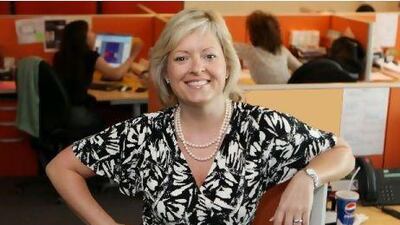 Hazel Jackson, a trainer from biz-ability, which is based in Dubai, helped individuals to find ways to generate new business ideas. Paulo Vecina / The National