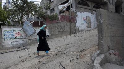 ‘What Shujaieh is undergoing today in terms of brutal bombing operations are war crimes against Palestinian civilians and a dangerous escalation that could have further consequences,’ said Arab League chief Nabil Al Arabi.