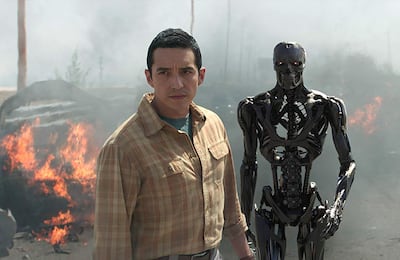 Gabriel Luna in 'Terminator: Dark Fate', which is the sixth instalment since the first film in 1984. Paramount Pictures