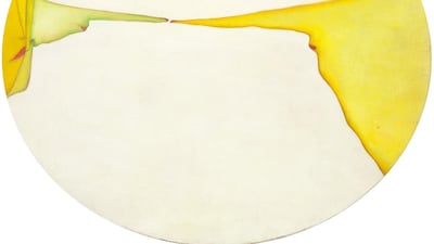 Huguette Caland's 'Bribes de Corps', 1973.