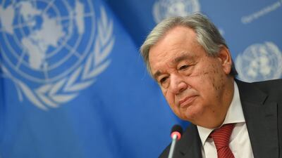 United Nations Secretary General Antonio Guterres has announced he will seek a second term. Image: AFP