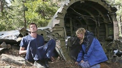 In last season's Grey's Anatomy finale, the doctors Mark Sloan (Eric Dane) and Meredith Grey (Ellen Pompeo) were involved in a devastating plane crash. Karen Neal / ABC