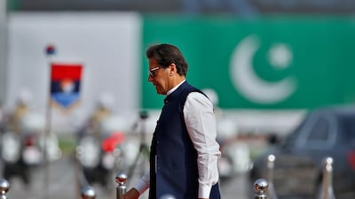 Pakistan's opposition parties have introduced a no-confidence vote in parliament, seeking to oust Prime Minister Imran Khan. AP