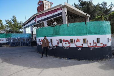 Sednaya, a symbol of Bashar Al Assad's brutal regime, no longer holds inmates. Ahmad Fallaha for The National