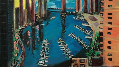 Alliance Francaise Dubai presents the exhibition Sinyar, which includes images by artists such as Claude Guenard (pictured: a detail of Twisted Tower). Alliance Francaise Dubai