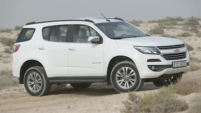 The SUV has enough ground clearance to keep it from getting snagged on most obstacles. Antonie Robertson / The National