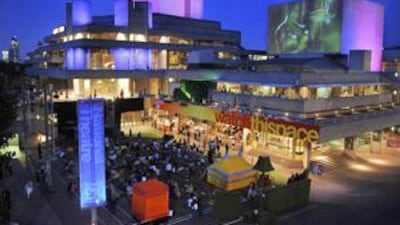 The al fresco event encourages visitors to explore the theater's space in a new way.