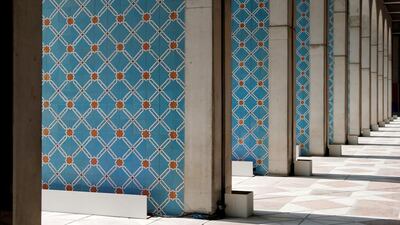 “This site shows the development of Abu Dhabi from tradition to modernity on a single city block,” Kyffin explains. “We have one of the nation’s most significant examples of modern heritage on a site that has the nation’s most significant historic building.” Christopher Pike / The National