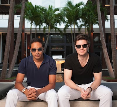 Zia Yusuf (L) and Alex Macdonald, two former schoolmates and ex-financiers, founded Velocity Black in 2016. Courtesy: Velocity