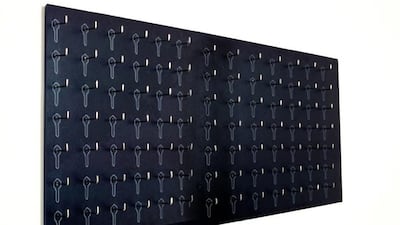 Mohammed Kazem’s 'Keyboard' (1995). Photo: Mohammed Kazem and Gallery Isabelle van den Eynde