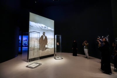 Our Beginning highlights the story of Sheikh Zayed and his vision for the UAE. Victor Besa / The National