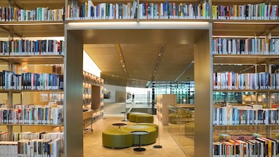 Sharjah's House of Wisdom offers Arabic literature, translated fiction and non-fiction, and digital resources. Photo: House of Wisdom