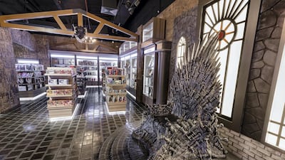 The Iron Throne from 'Game of Thrones'. Chris Whiteoak / The National