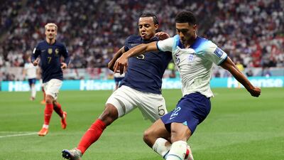 Jules Kounde – 6. The Barcelona defender had a tough evening, with Foden often getting the better of him along his flank. EPA