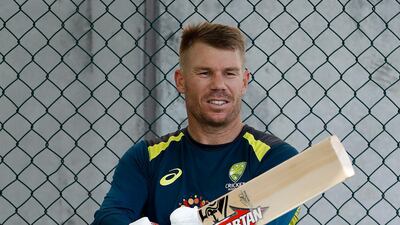 David Warner of Australia. Getty