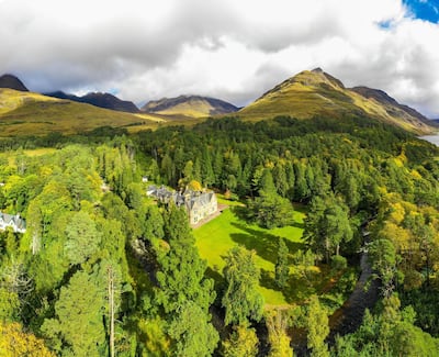 The hilly, heathery Torridon Estate on Scotland’s west coast. Photo by Alexis Wrona