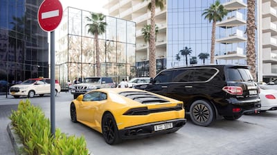 A British man was attacked in the toilets of Five Palm Jumeirah, Dubai Criminal Court heard. Leslie Pableo for The National