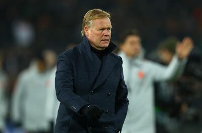Ronald Koeman is seeing better days after being dismissed by Everton last year. Getty Images