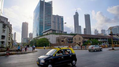 The homes designed by Giorgio Armani at the World One development are expected to fetch upwards of 1 billion rupees. Subhash Sharma for The National