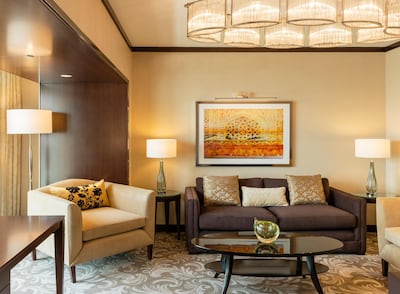 Dubai International Airport is just 10 minutes away from the hotel. Courtesy Sheraton