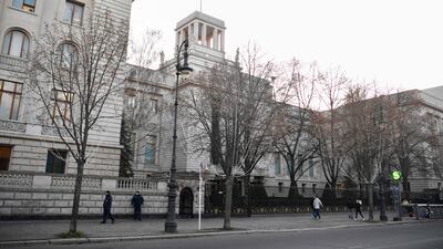 The Russian embassy in Berlin. AFP