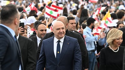 Lebanese President Joseph Aoun must reconcile the demands of Israel and Iran-backed Hezbollah. AFP