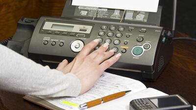 From landlines and telex to fax machines and now AI, digital communication tools used by journalists are rapidly evolving. Stock photo