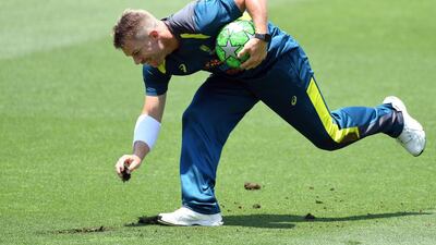 Australia's David Warner. AFP