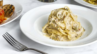 Tonnarelli cacio e Pepe at Motorino