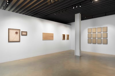 Al Omaira's first solo exhibition makes use the light drenched space at Iris Projects. Ismail Noor / Seeing Things