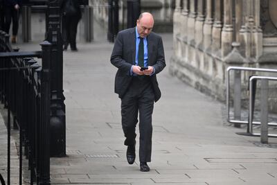 Andrew Griffith has been made the new head of Number Ten's Policy Unit. Getty Images