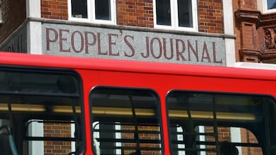 The Sunday Post building in Fleet Street. The last two remaining journalists finished working there at the weekend, marking the end of journalism in Fleet Street. Carl Court / Getty Images