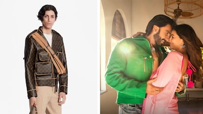 Monogram Admiral jacket, price on request, Louis Vuitton. Photos: Louis Vuitton / Dharma Productions