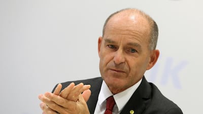 Karl-Erivan Haub, head of the Tengelmann group, went missing in the Alps earlier this month. Roland Weihrauch/dpa via AP