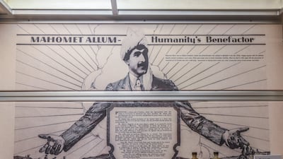 Adelaide's Migration Museum features an exhibit dedicated to Mahomet Allum. All photos: Ronan O'Connell