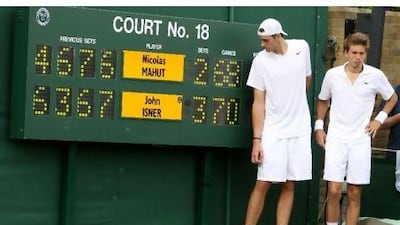 No other match had lasted longer than 6 hours, 33 minutes, a time Isner and Mahut surpassed by more than 4 hours.
