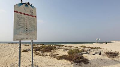 The beach at Al Hamriya in Sharjah is a hidden gem but one where tragedy has struck several times. Its fans are undaunted and municipality’s safety message is getting louder. Jeffrey E Biteng / The National