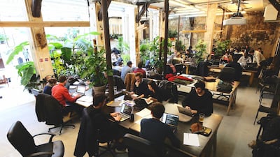 Students study coding and app building at the Paris campus of Le Wagon. Courtesy: Le Wagon