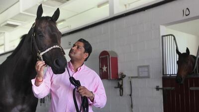 Satish Seemar is in a confident mood. Galen Clarke/The National