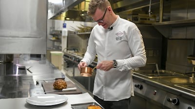 Lyon also did television work for Ramsay, and cooked at his house for Christmas for two years