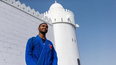 Humaid Al Kaabi adapted to the adult category immediately, winning at the Ajman International on Saturday. Christopher Pike / The Nationa