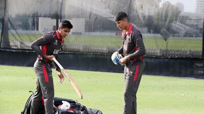 Jash Giyanani, left, and Dhruv Parashar had a memorable U19 World Cup.
