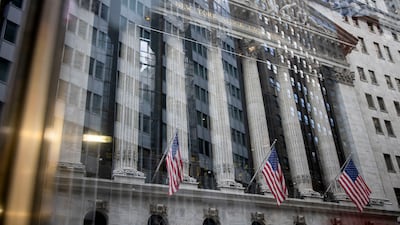 The New York Stock Exchange. Traders anticipate the Fed will not cut rates until June, according to financial services company data. Bloomberg