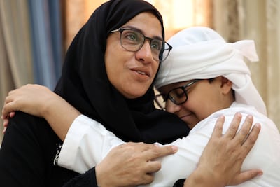 Mariam Kouraichi learnt that her son Zayed was on the autism spectrum when he was three. Photo: Chris Whiteoak / The National