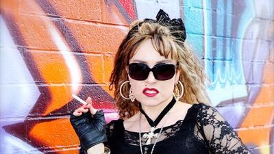 Jody Jackson has been performing as a Madonna tribute act for six years. Courtesy Jody Jackson